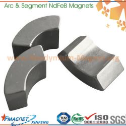 NdFeB Magnet for Elevator N35H Arc Tile Segment